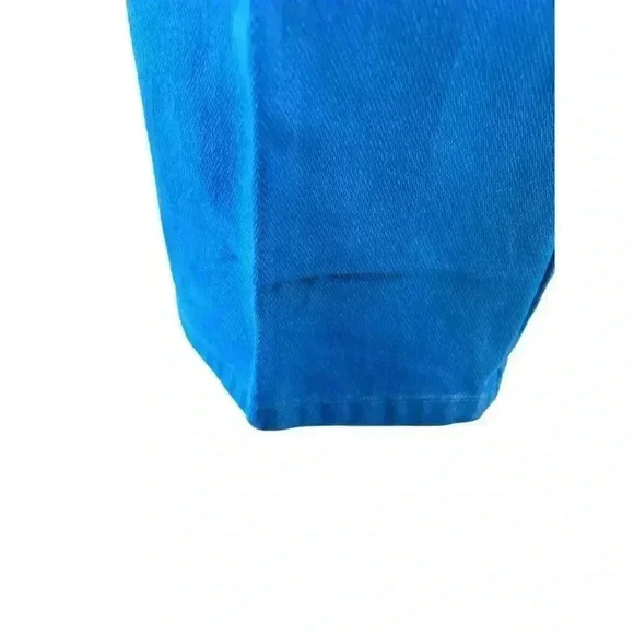 Vintage Jewells Classic Bottoms Turquoise Jeans Size 7 Style 9104 Bare Back - Picture 3 of 12